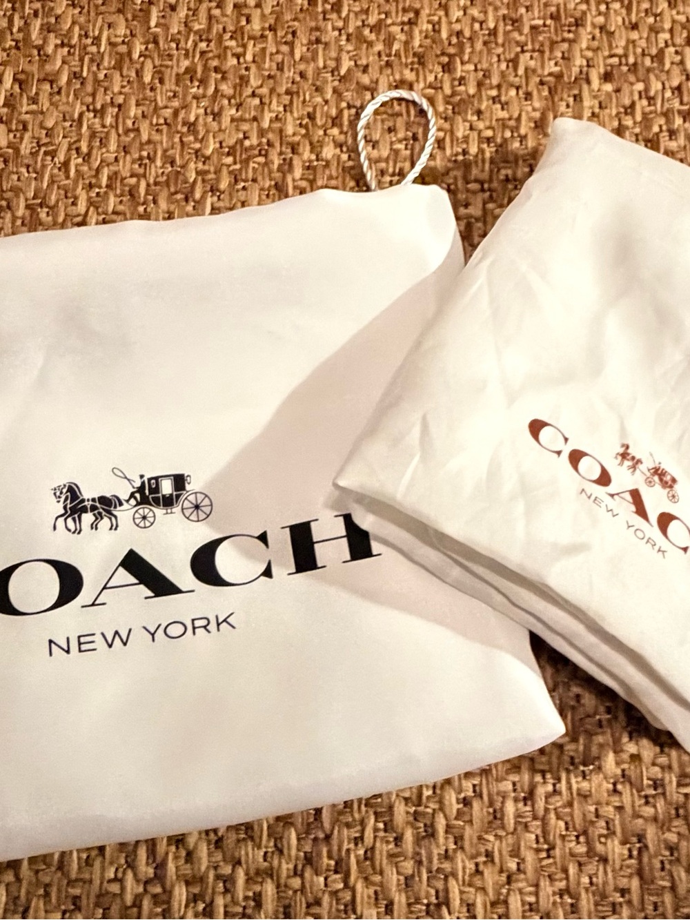 Coach Lot of 2 Dust Bags
